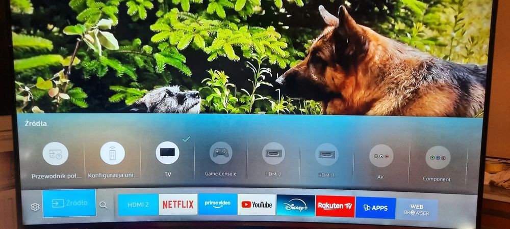 Telewizor Samsung 55 curved  4k smart