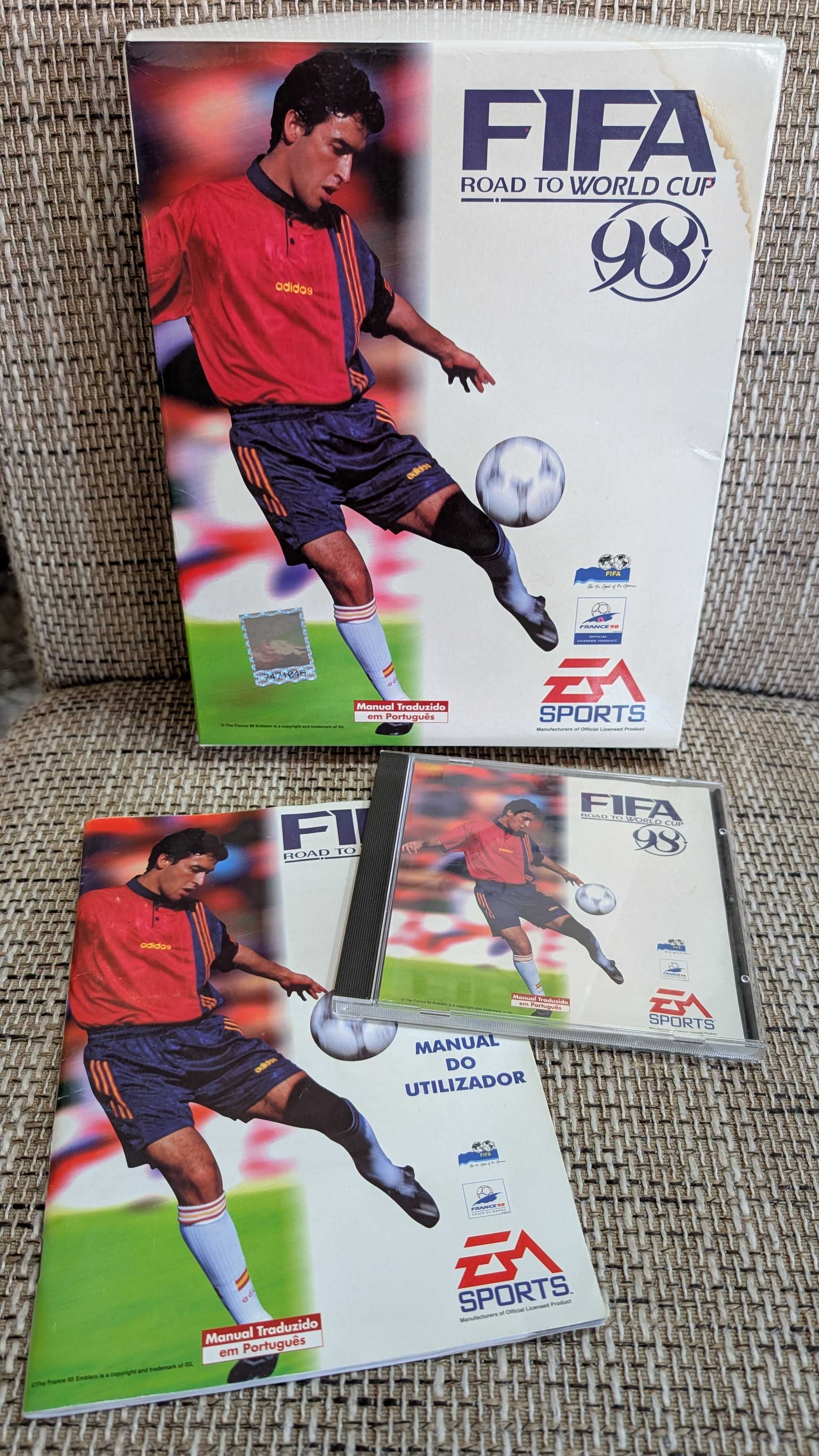 FIFA Road to World Cup 98 PC Big Box (PT)