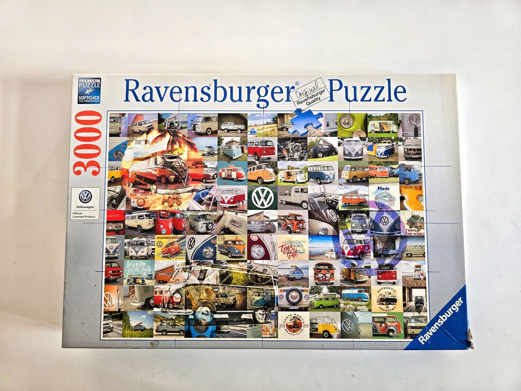 3000 Ravensburger puzzle kampery