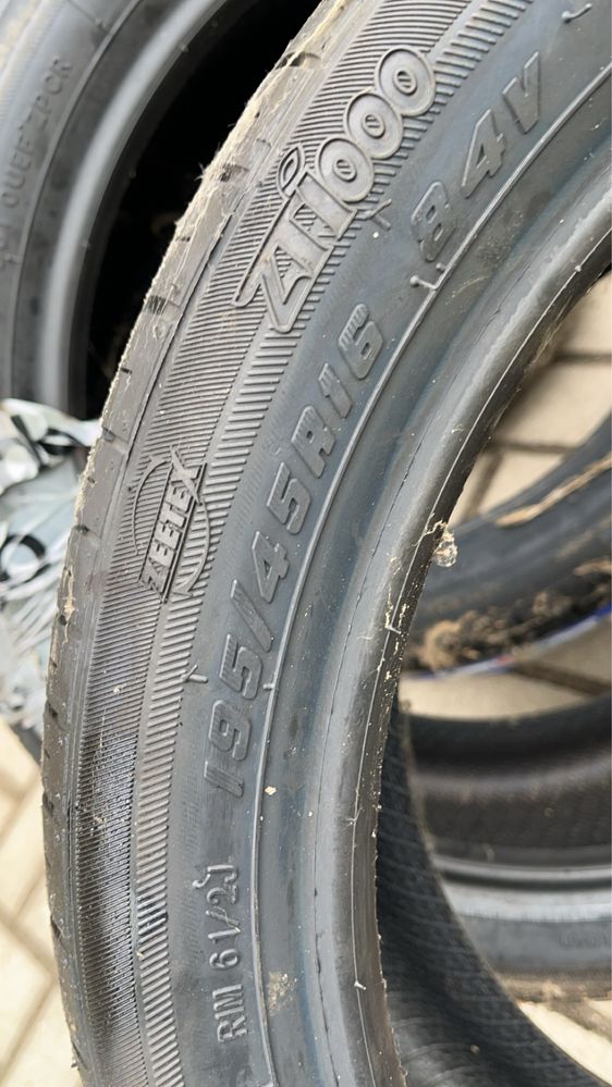 Nowe opony zeetex 195/45 r16