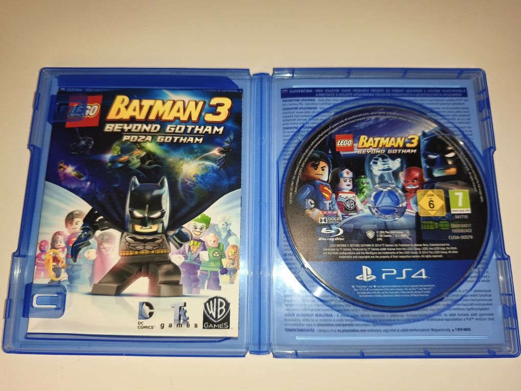 Gra Ps4 Batman 3  Poza Gotham PL gry PlayStation 4 Spyro Rayman Sonic