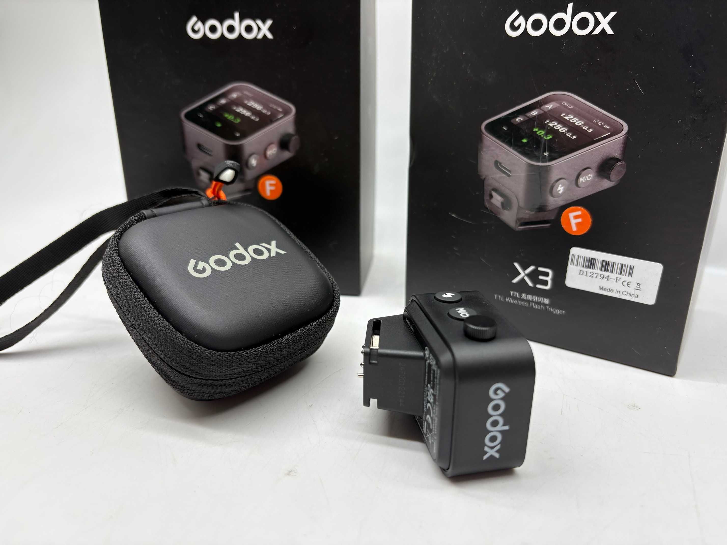 GODOX X3 N bezprzewodowy wyzwalacz lampy błyskowej E-TTLII 2,4GHZ OLED