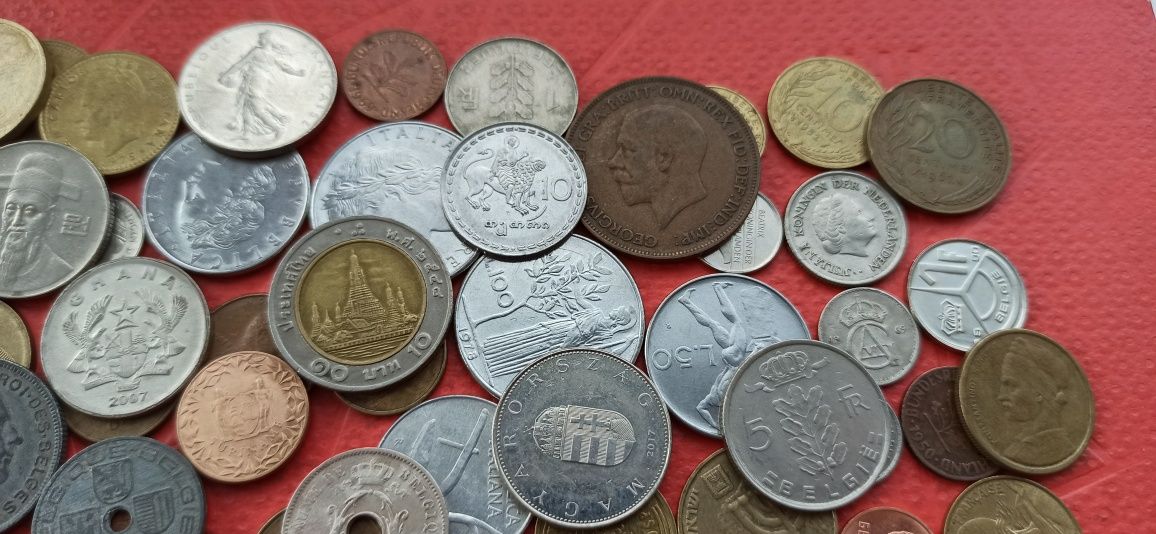 Набор, мікс 500 монет світу без СССР та Росії