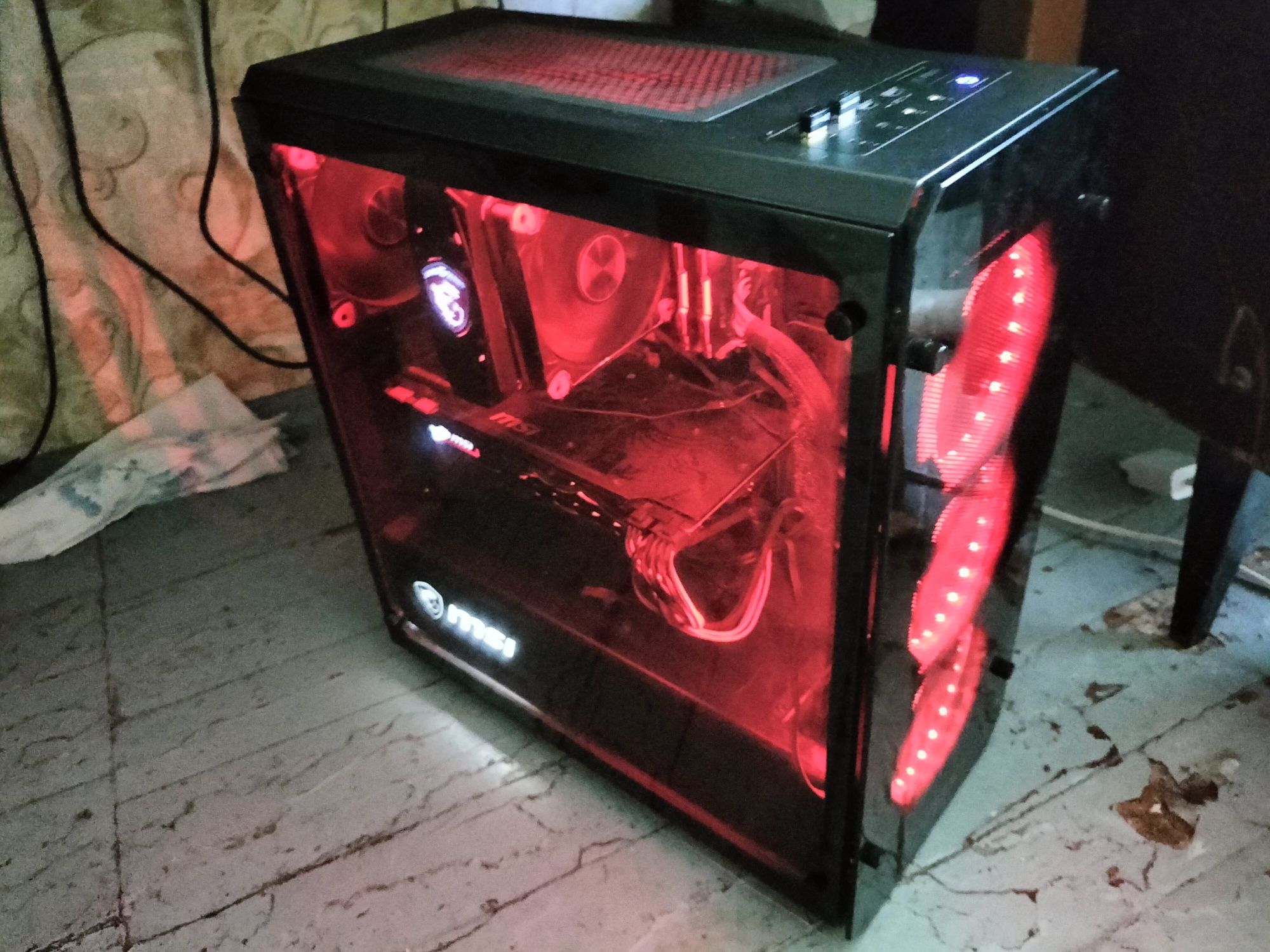 Обменяю корпус + башню MSI