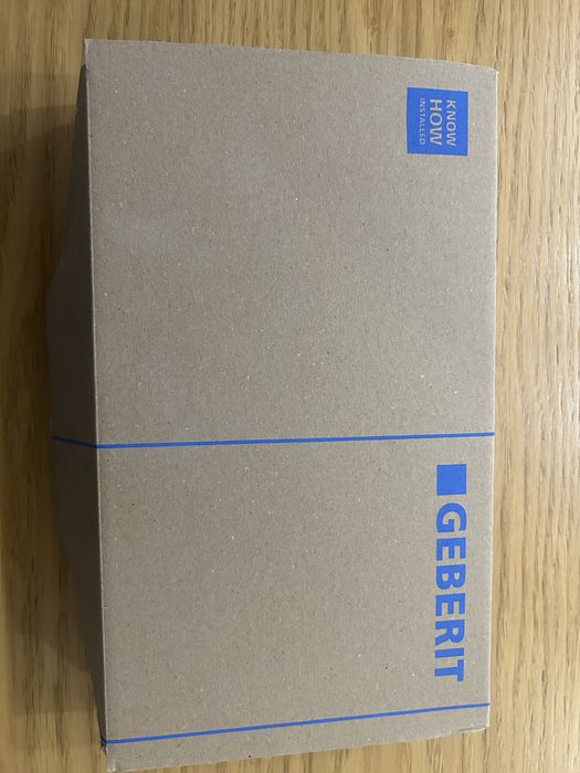 Przycisk spłukujący Delta 50 Geberit czarny mat - Nowy