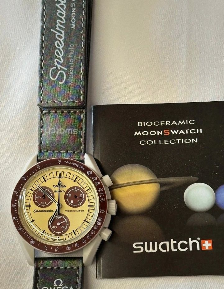 Relógio Omega Swatch mission to pluto