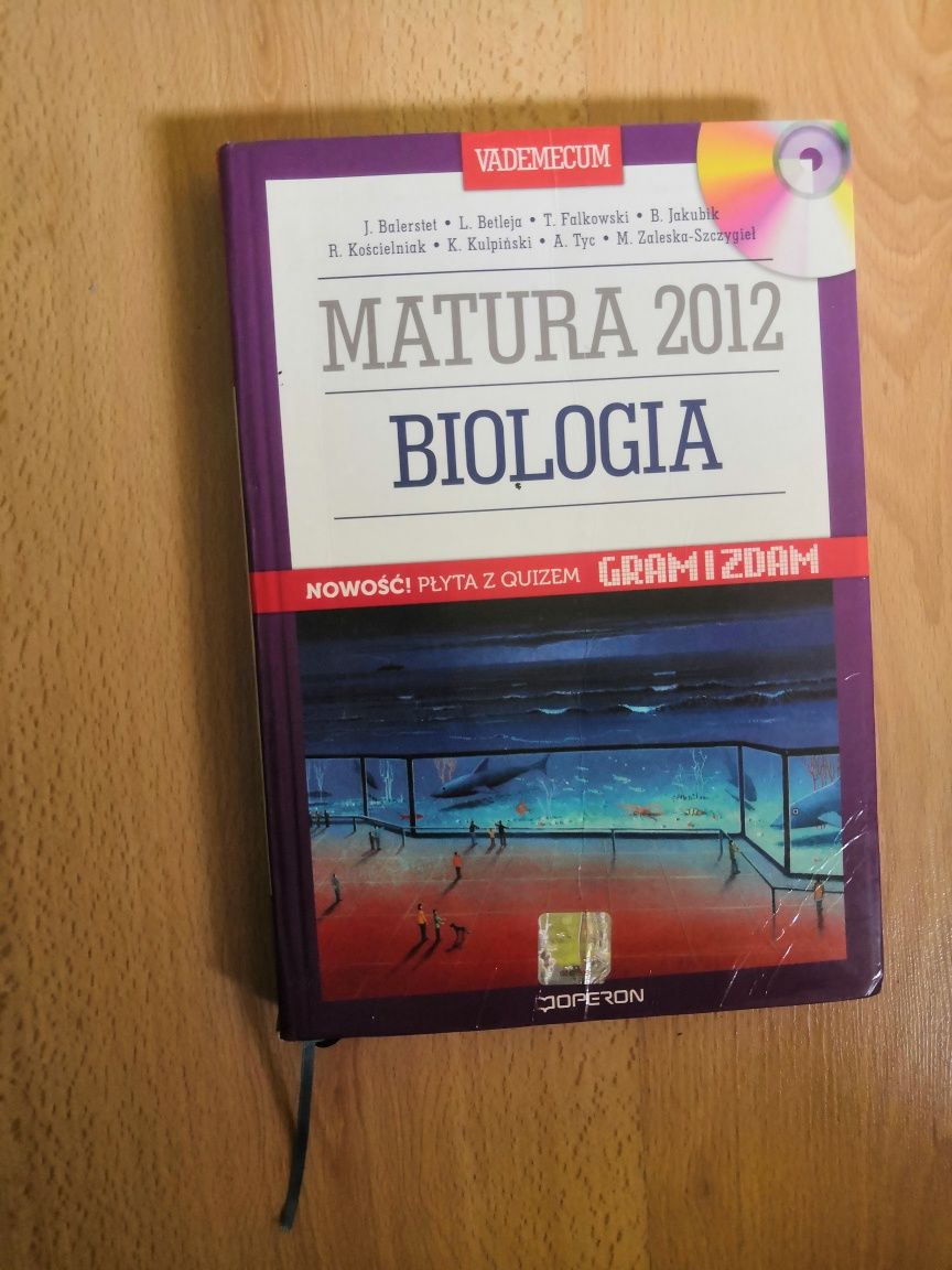 Matura Biologia Vademecum 2012 J. Balerstet Operon