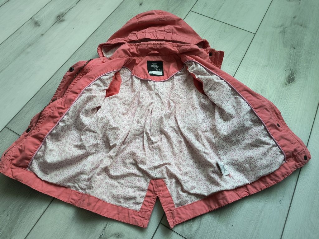 Parka wiosenna dla dziewczynki r.92