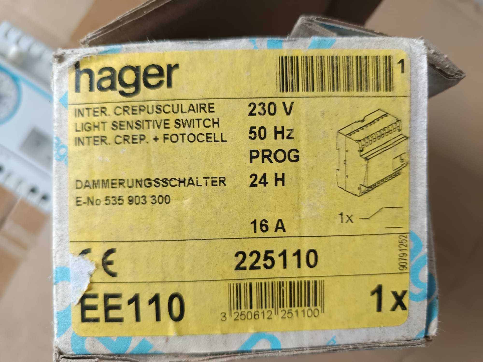 Interruptor crepuscular Programador Analógico 24h EE110