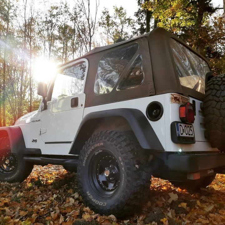 Jeep Wrangler TJ, stan techniczny bliski fabryce