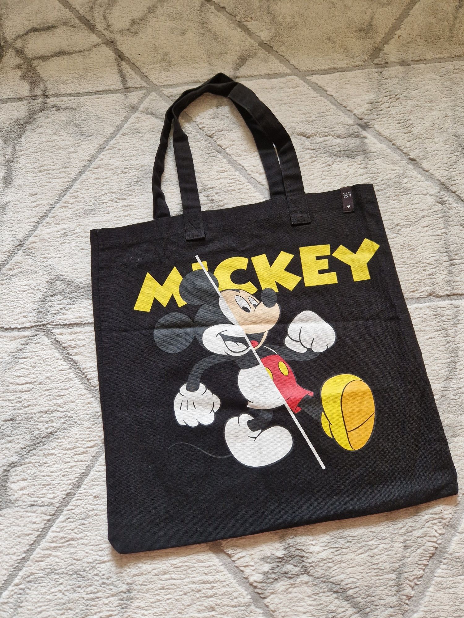 Bawełniana torba na zakupy/ na wycieczki/ do szkoły MICKEY MOUSE