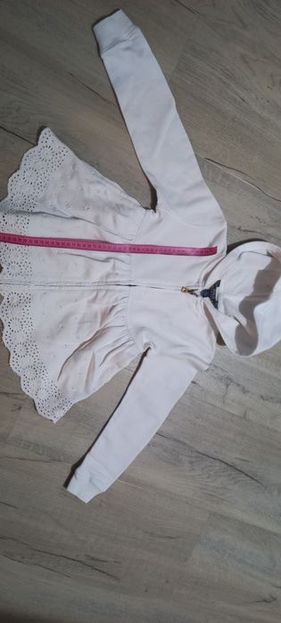 Bluza koronkowa biała US POLO