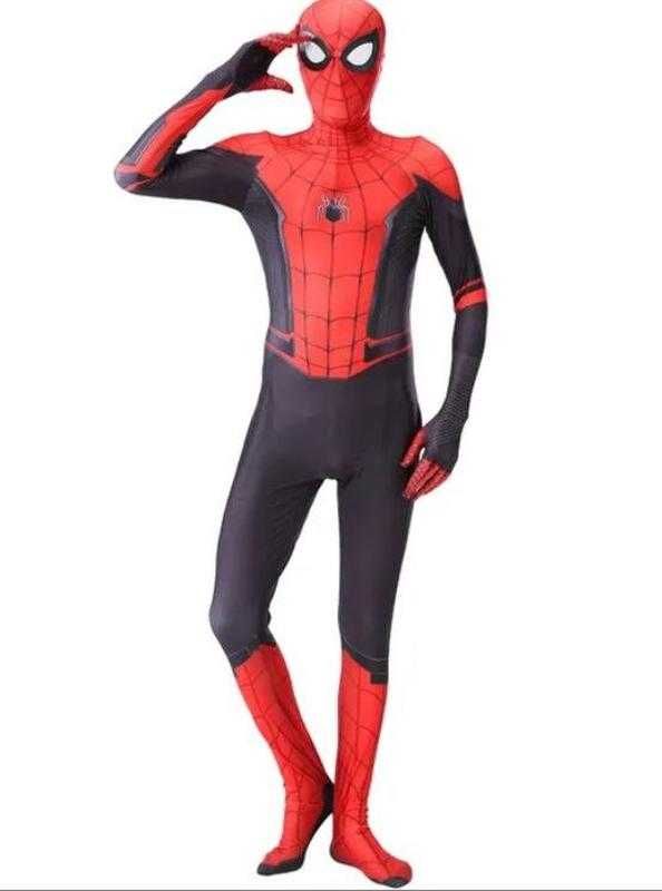 костюм черный человек паук майлз моралес аниматор до 180 см