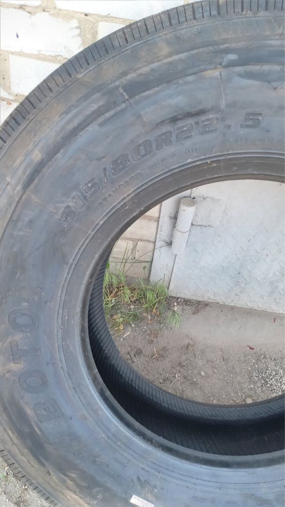 шина 315/80 R22.5 Boto BT219, 20 pr рульова ведуча