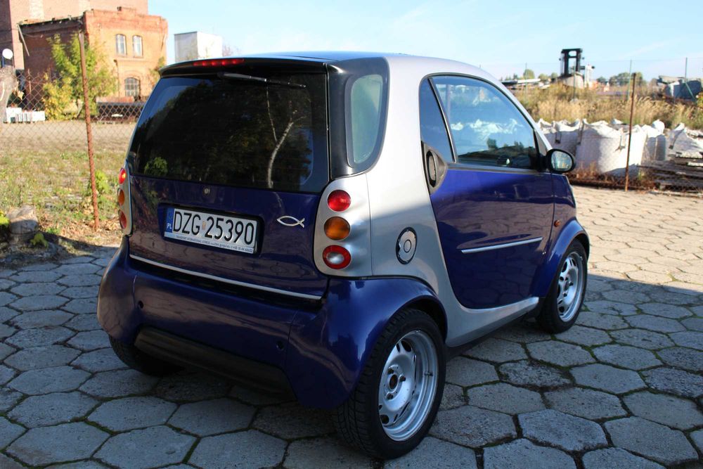Smart 0.8 CDI 2000r. Diesel, automat, panoramiczny dach, wspomaganie