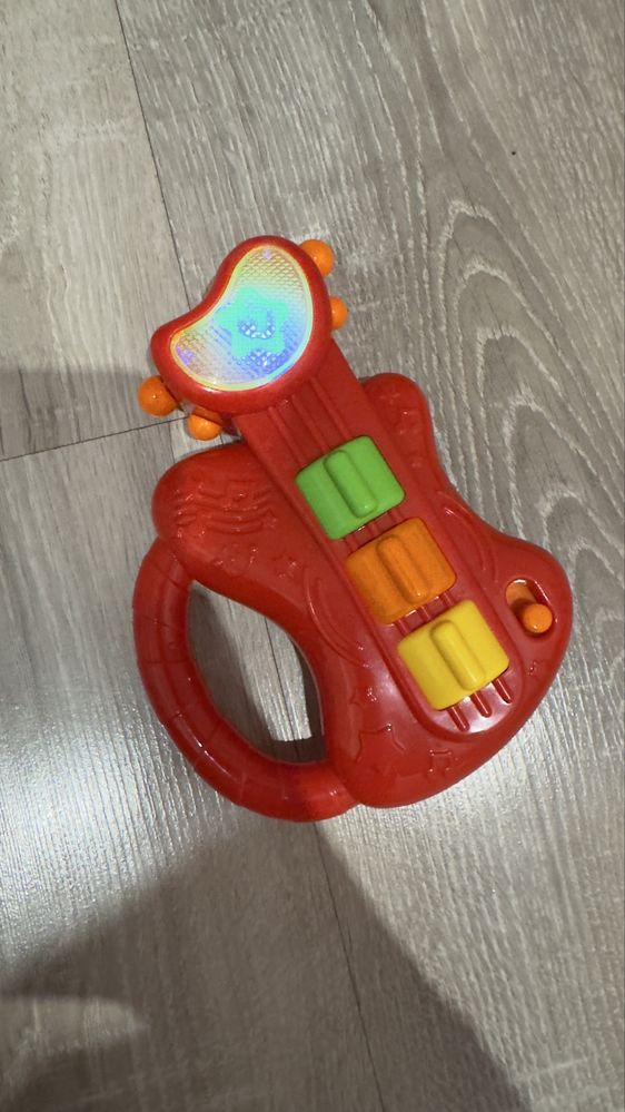 Papuga gaduła , gitara