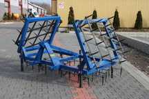 Brona 4 polowa ząb fi 16 rama 80x80 składane