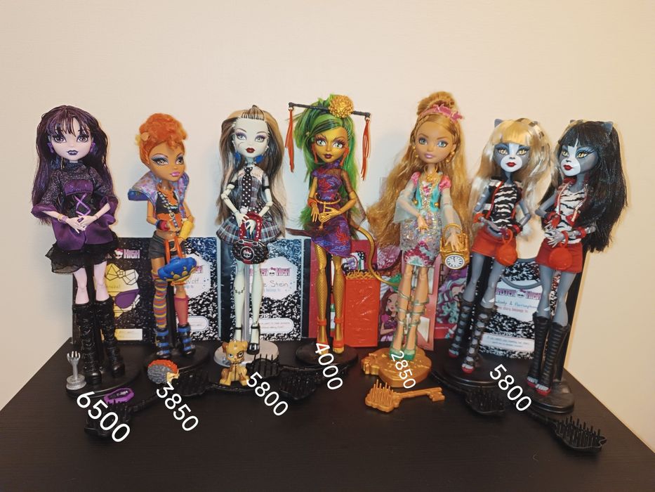 Оригінальні ляльки монстер хай monster high