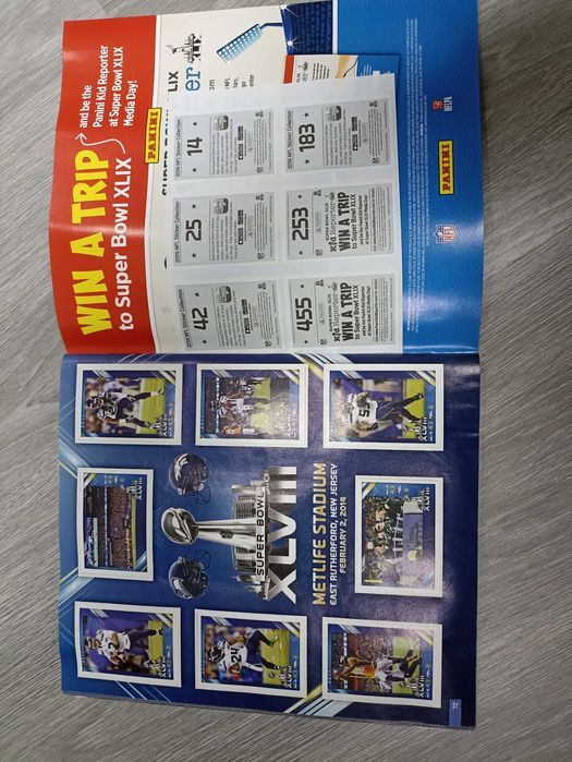 Caderneta NFL 2014 Panini