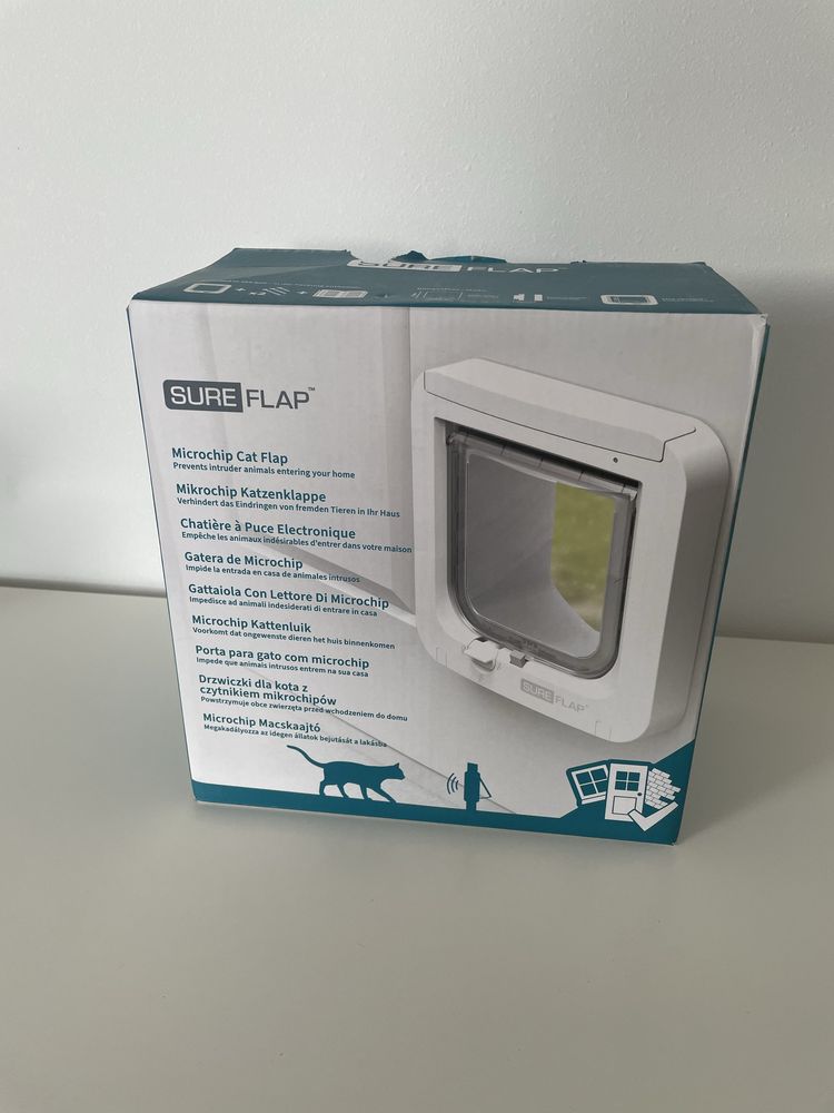 SureFlap drzwiczki dla kota z czytnikiem mikrochipów
