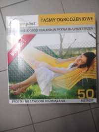 Taśma ogrodzeniowa Termoplast 4,75x50