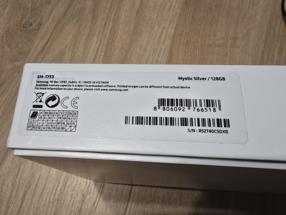 Tablet Samsung Galaxy Tab S7 FE SM-T733 128GB 6GB RAM + Etui