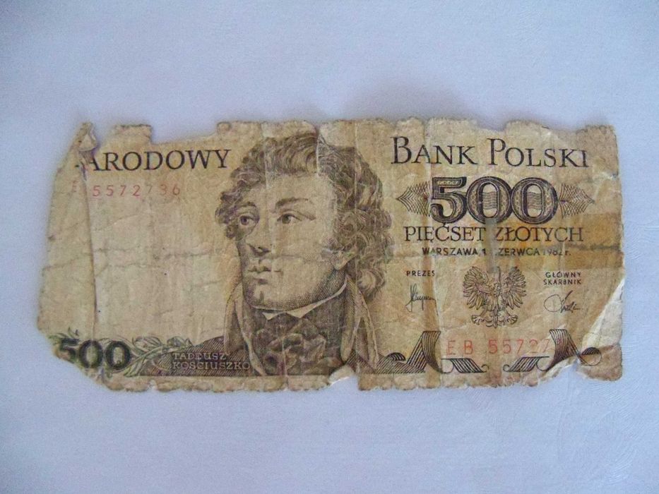 Banknoty i monety PRL