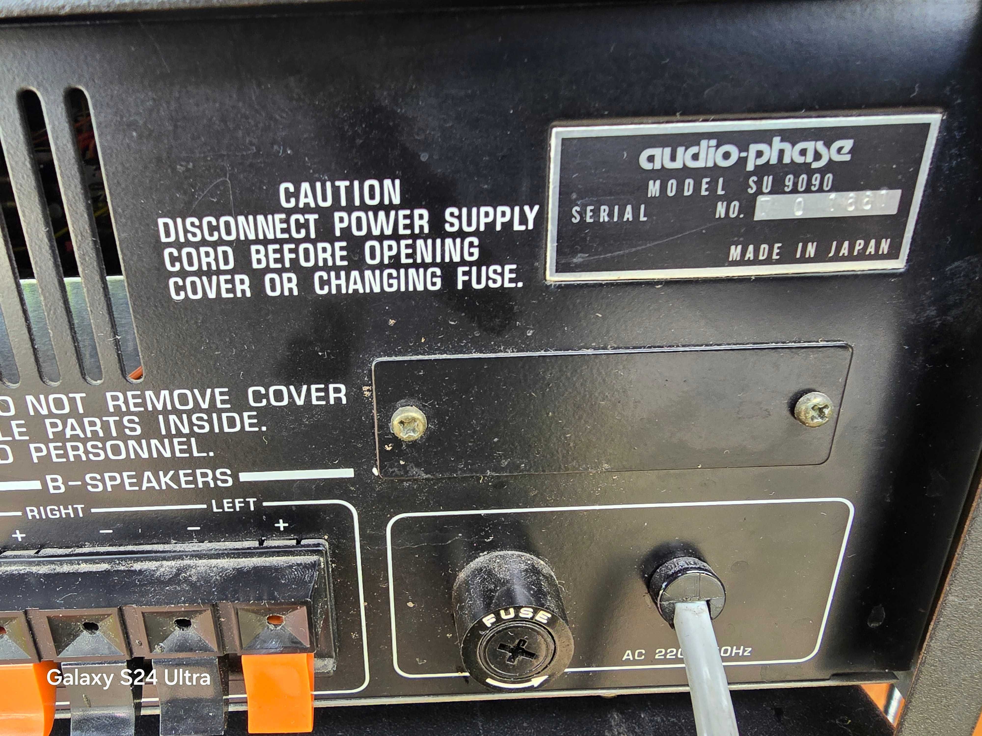 wzmacniacz+tuner Audio Phase vintage