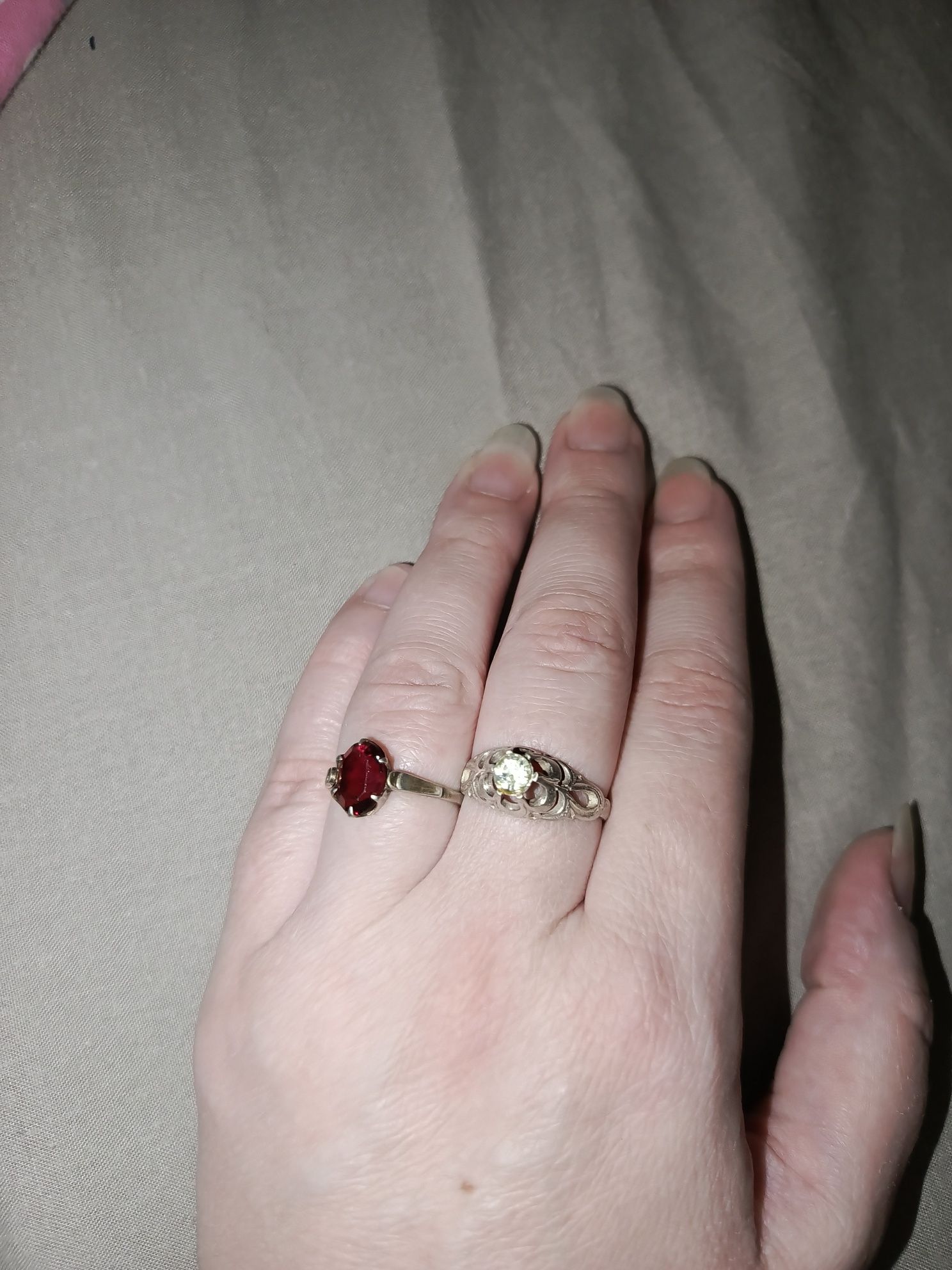 Серебряные кольца