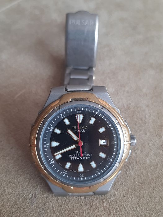 Zegarek Pulsar Solar Titanium