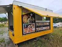 Przyczepa gastronomiczna Knauss kebap hamburger hot dog zapiekanki