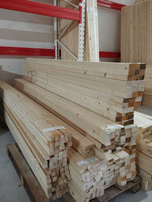 Стругані бруси та рейки із смереки, не зрощені, ціна від 22 грн м пог