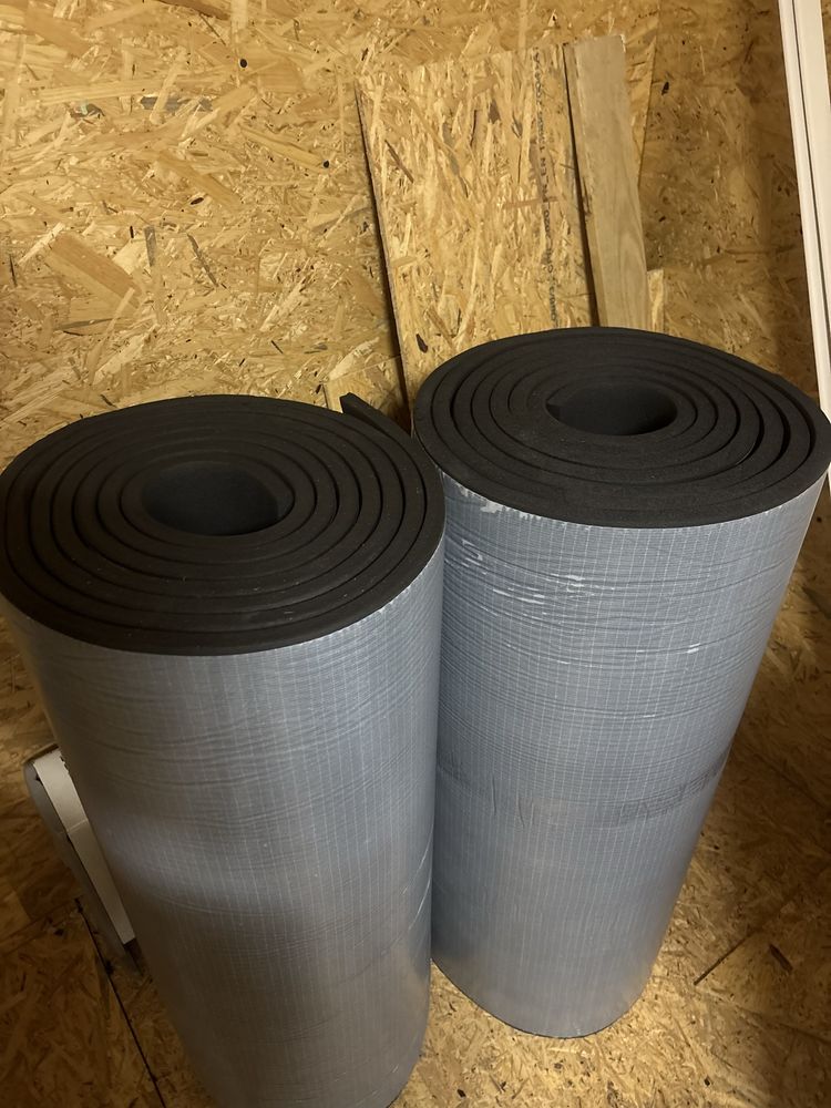 Mata wygłuszająca kauczukowa/wygłuszenie izolacja ocieplenie 19mm 6m2