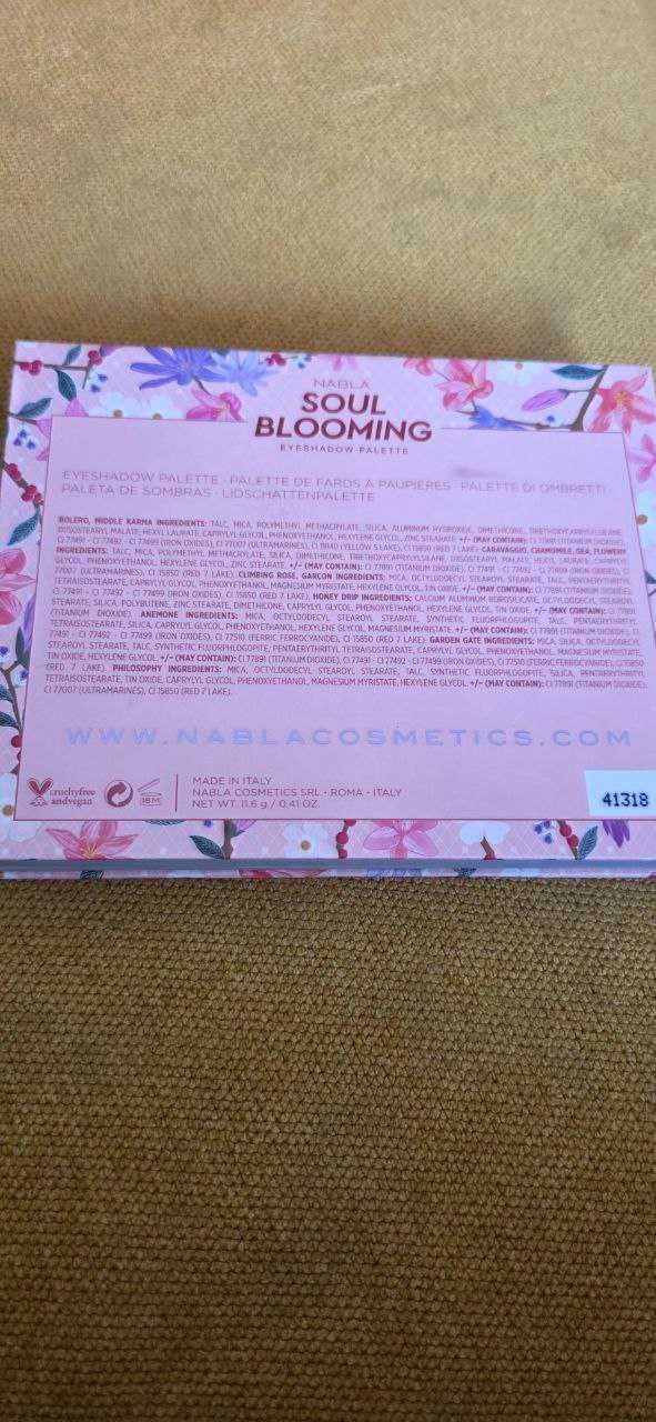 Nabla Soul Blooming paleta do powiek