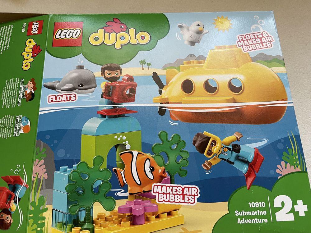 Lego duplo 10910  przygoda w łodzi podwodnej