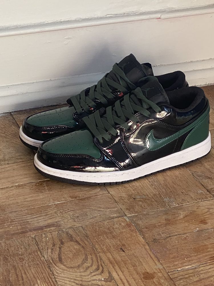 Nike air jordan 1 Low verniz