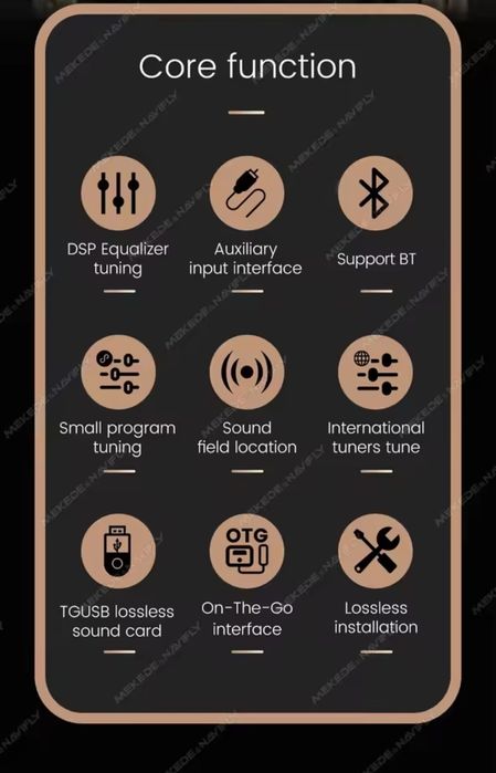 Wzmacniacz samochodowy DSP do Androida