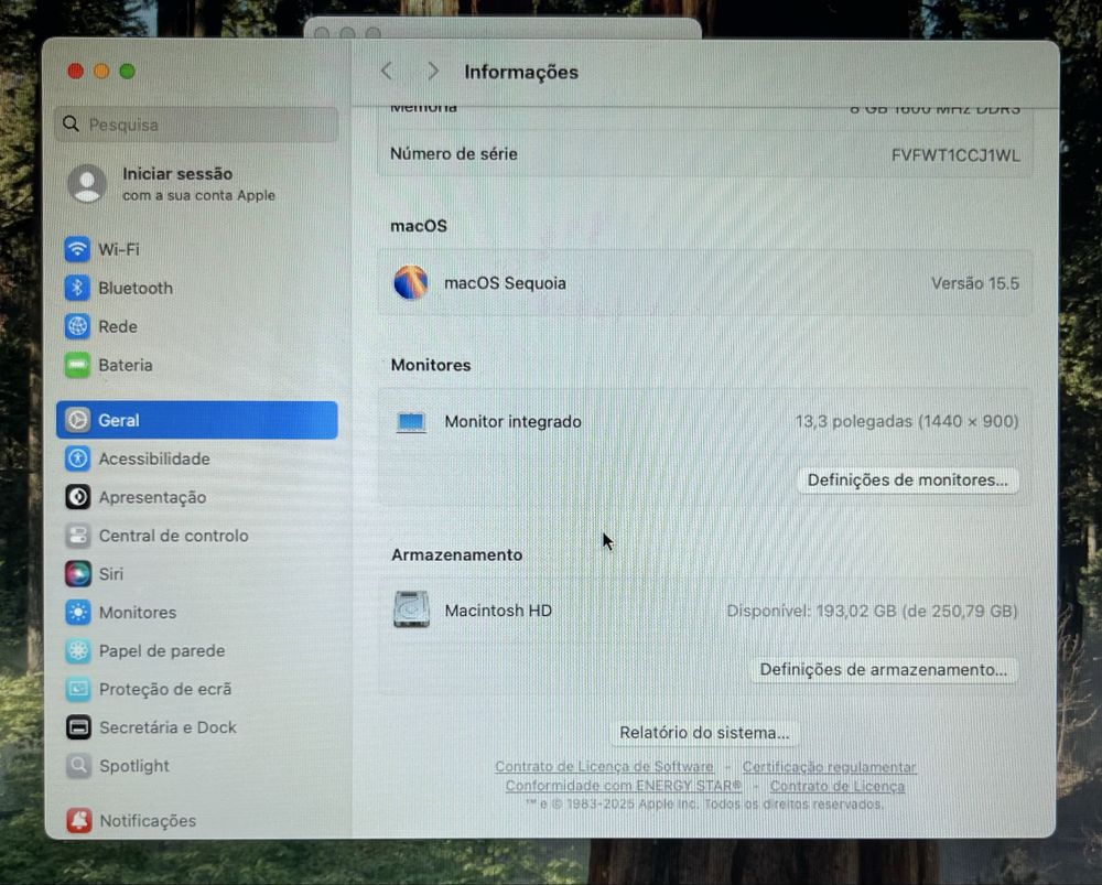Macbook Air 13’ 2017