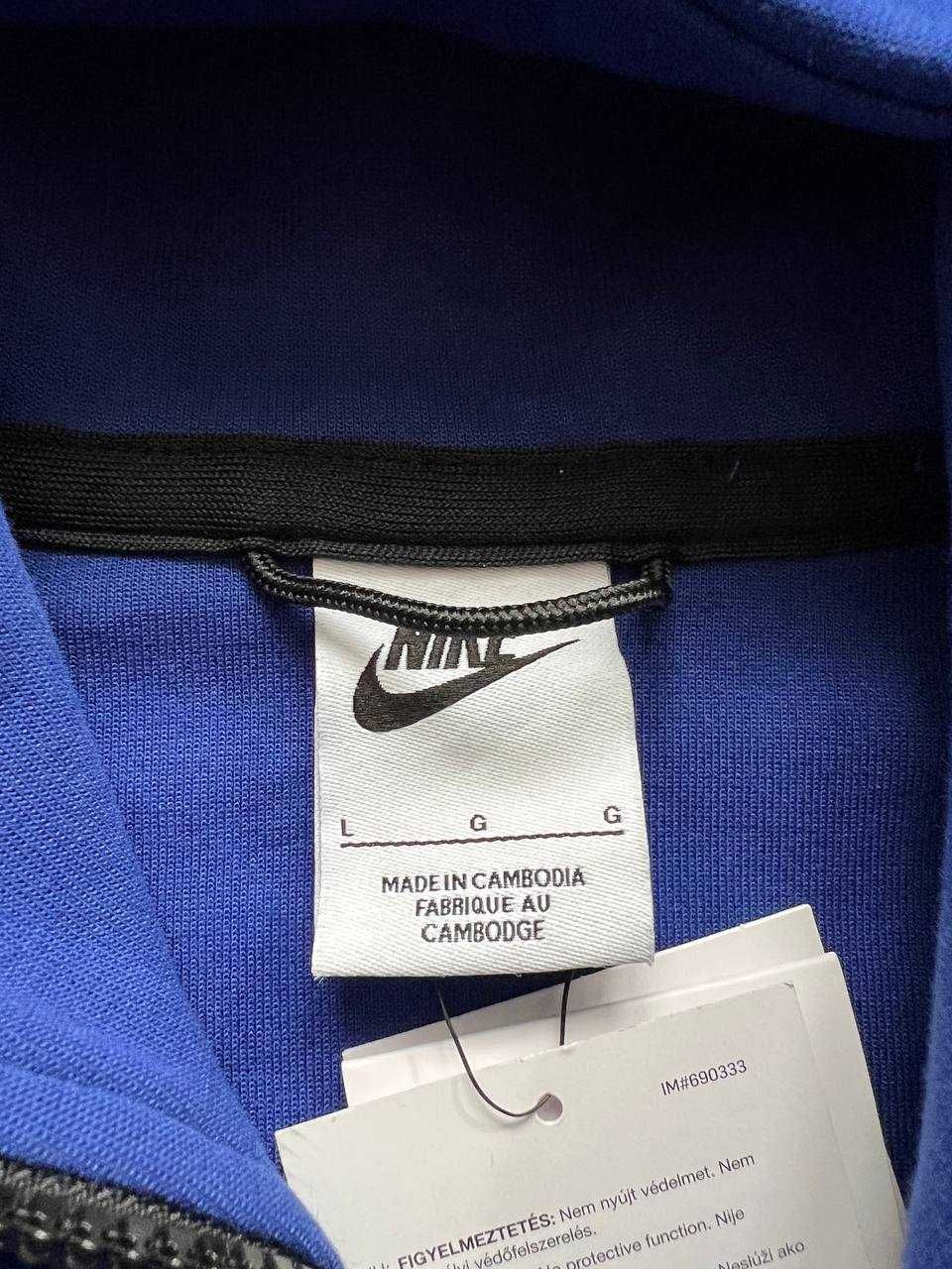 ОРИГІНАЛ! Кофта Nike Tech Fleece Fz Wr Barcelona L XL | FZ3957-455