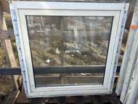 1x okno plastikowe 116x113 rozwierno uchylne (transport, 110x110, ru)