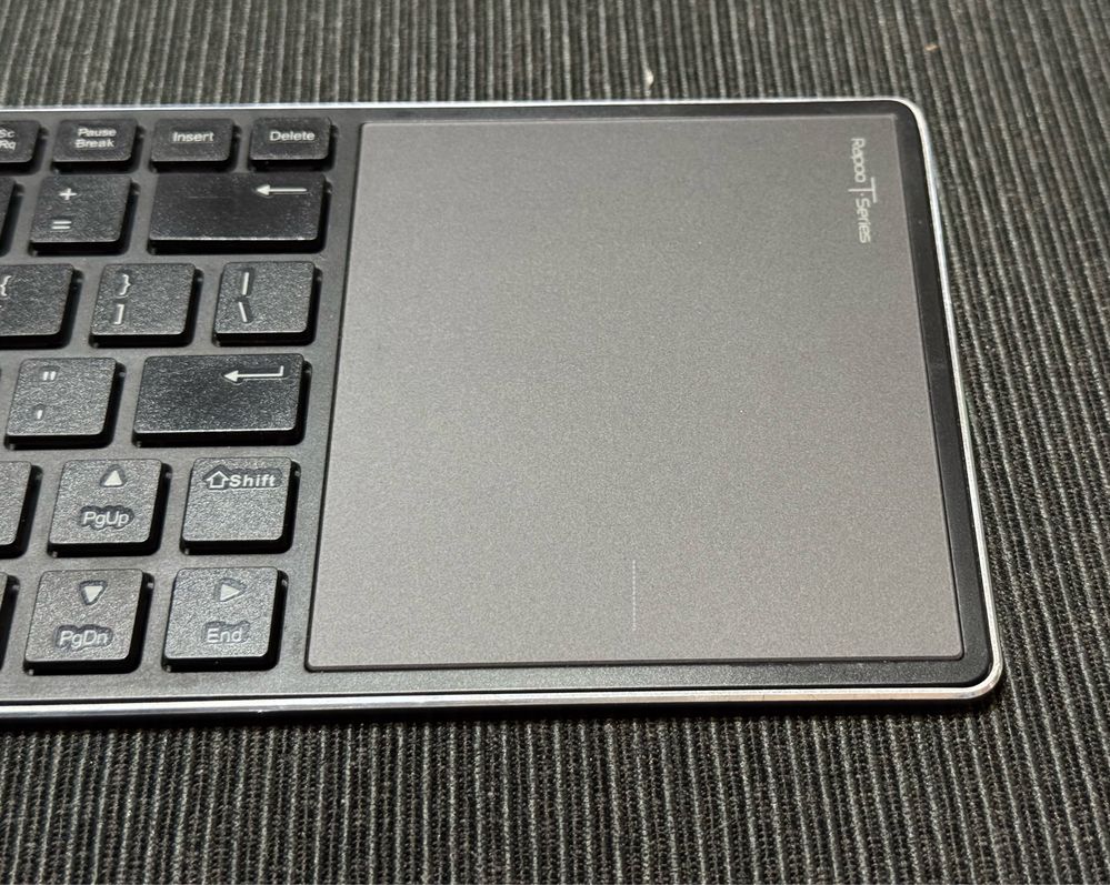 Klawiatura bluetooth Rapoo E6700 z touchpadem aluminiowa jak nowa