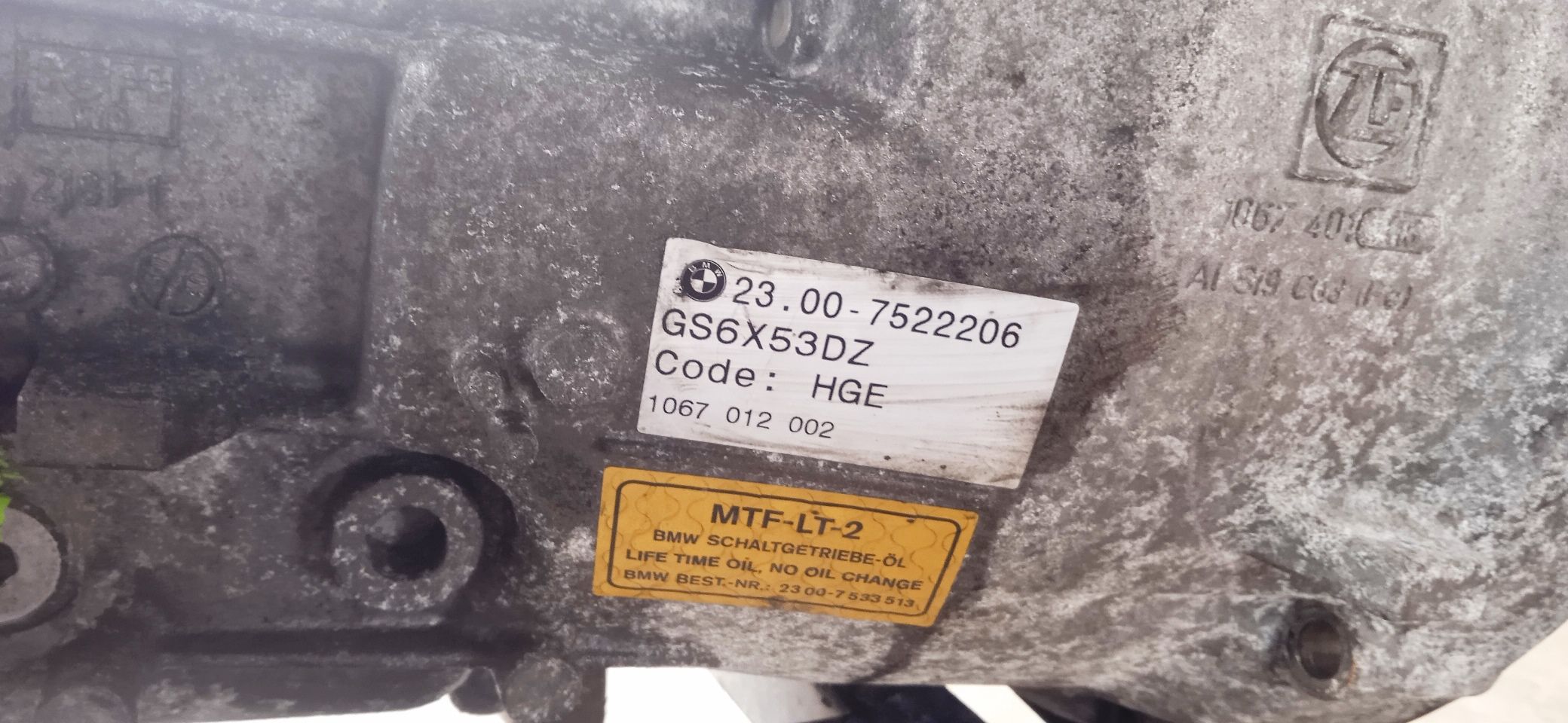 Skrzynia biegów BMW X3 3.0 D GS6X53DZ