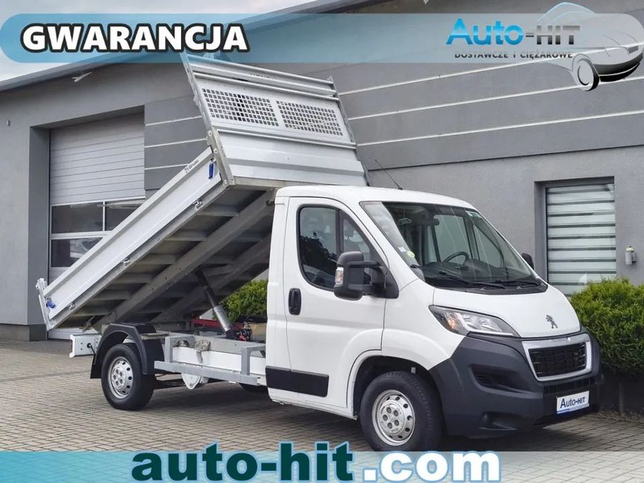 Peugeot Boxer  Wywrotka 3,20m Klima 130KM Hak:2.5t *80.900km Gwarancja