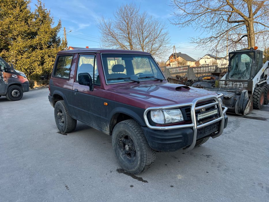 Hyundai Galloper off-road, nie zmota ale 4x4 z reduktorem, 2.5 TDI