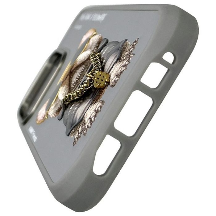 NIMMY futerał GLASSES COOL DOG do IPHONE 16 Pro szary