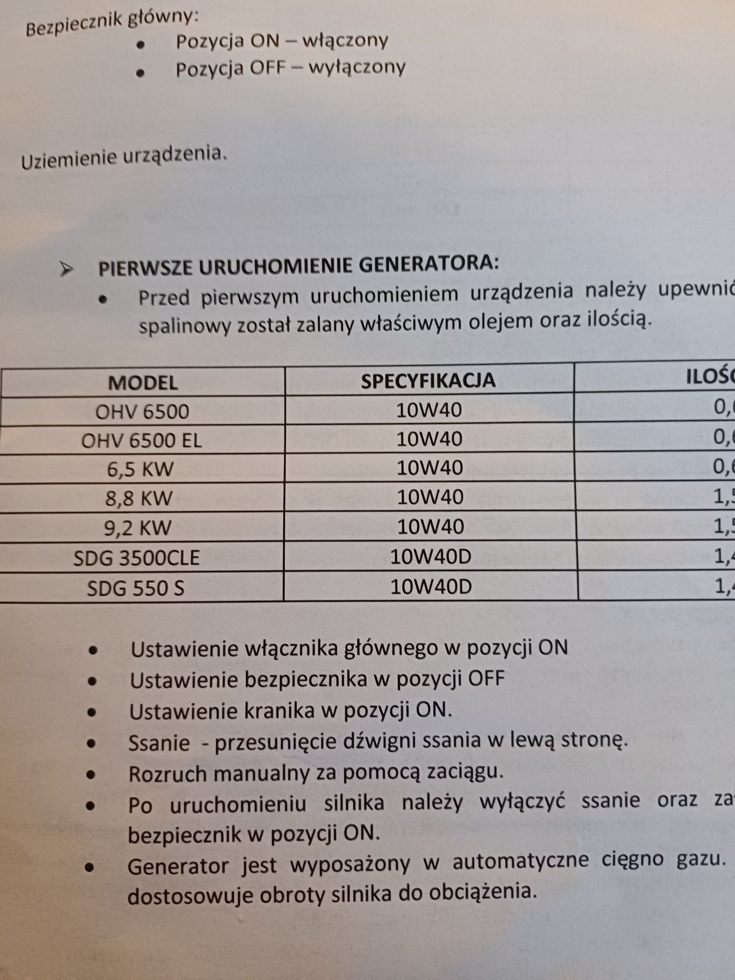 Agregat prądotwórczy