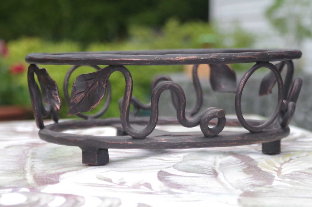 Kwietnik śr. 30cm kuty robiony ręcznie hand made