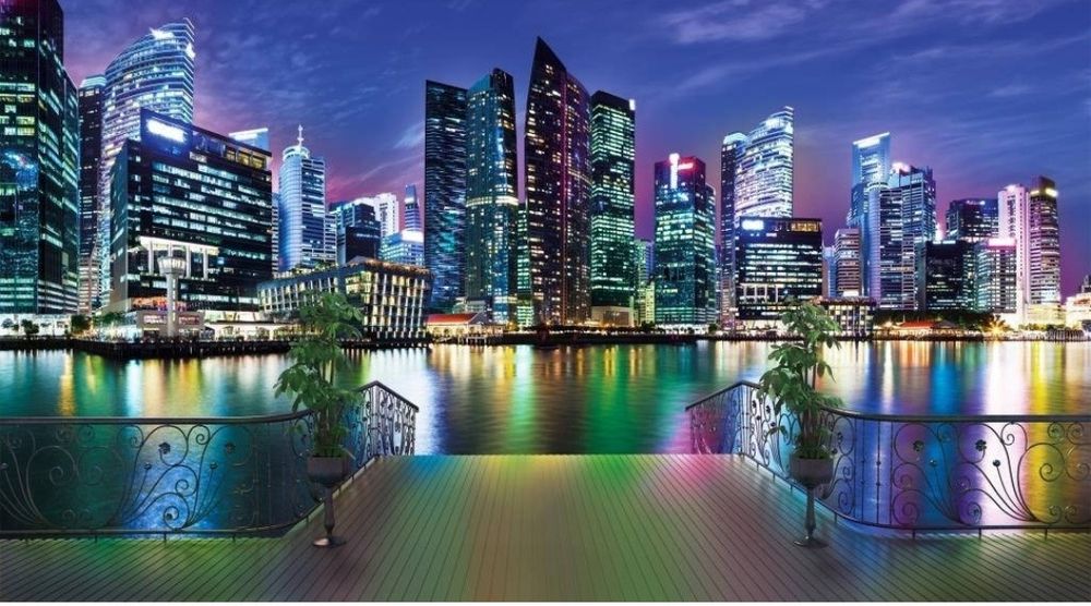 Фотообої Ніка Нічні барви 196х350 см