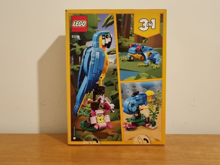 Lego Creator 3-in-1 31136 - Papagaio Exótico [novo]
