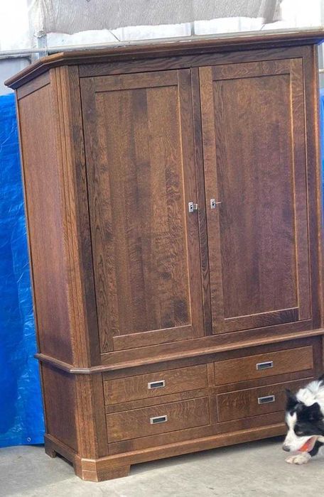 Zestaw mebli komoda bieliźniarka drewniany dębowy solidny FV DOWÓZ